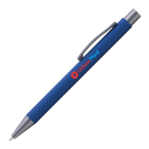 Bowie Softy w/Rubberized Finish - ColorJet - Metal Pen