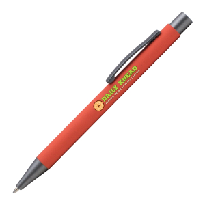 Bowie Softy w/Rubberized Finish - ColorJet - Metal Pen