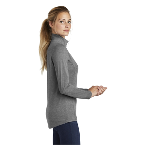 Sport-Tek® Ladies PosiCharge® Tri-Blend Wicking 1/4-Zip Pullover