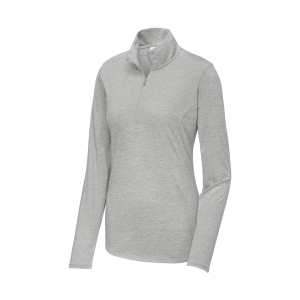 Sport-Tek® Ladies PosiCharge® Tri-Blend Wicking 1/4-Zip Pullover