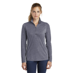 Sport-Tek® Ladies PosiCharge® Tri-Blend Wicking 1/4-Zip Pullover